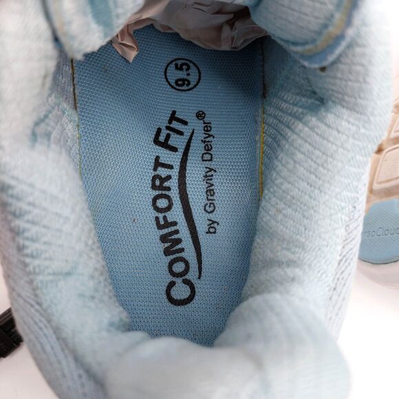 Gdefy Gravity Defyer XLR8 Blue Womens Sz 9.5 Athletic Walking Back Pain Relief - Picture 9 of 10